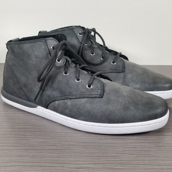 Creative Recreation Vito Sneakers, Gray Leather, Mens Size 9.5 US / 42.5 - Picture 2 of 12